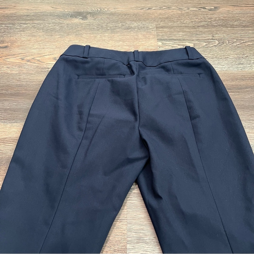Ann Taylor LOFT Julie Skinny Tailored Work Pants in size 4 Petite Navy Blue - Picture 6 of 9